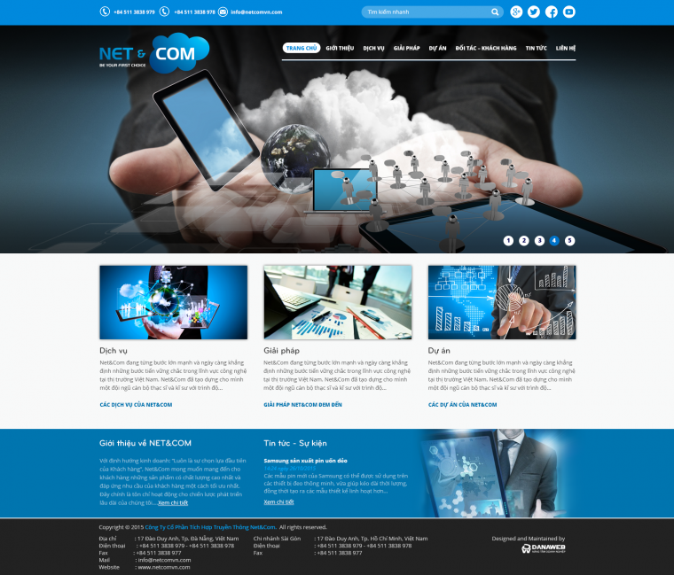 Công Ty CP Tích Hợp Truyền Thông Net&Com