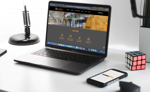 Danaweb thiết kế website cho Công ty quảng cáo Sơn Hoàng Vũ
