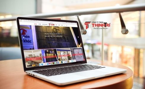 Danaweb thiết kế website cho Công ty Quảng cáo Thịnh Trí