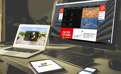 Danaweb thiết kế website cho Công ty Thương mại & Đầu tư Home One