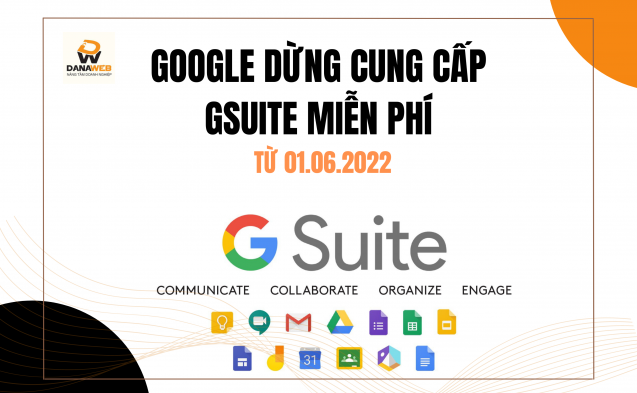 Google dừng phiên bản Gsuite