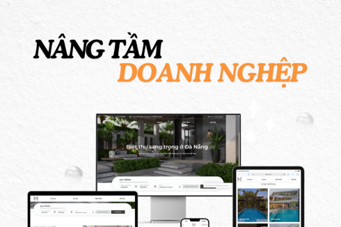 WEBSITE M VILLA - KHÔNG GIAN SỐNG ĐẲNG CẤP